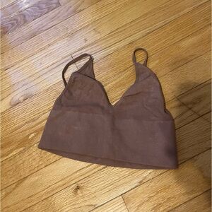 Beige Bra Top